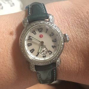 Michele Csx Petite Diamond Watch